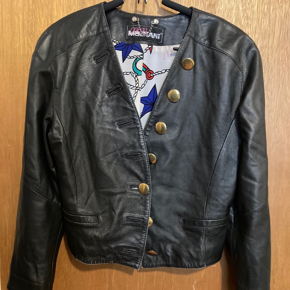 Giorgio Mobiani leather jacket